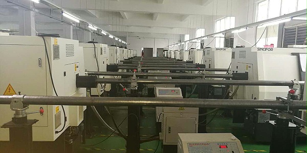盛億斜床排刀機高效率、高精準打動格力集團